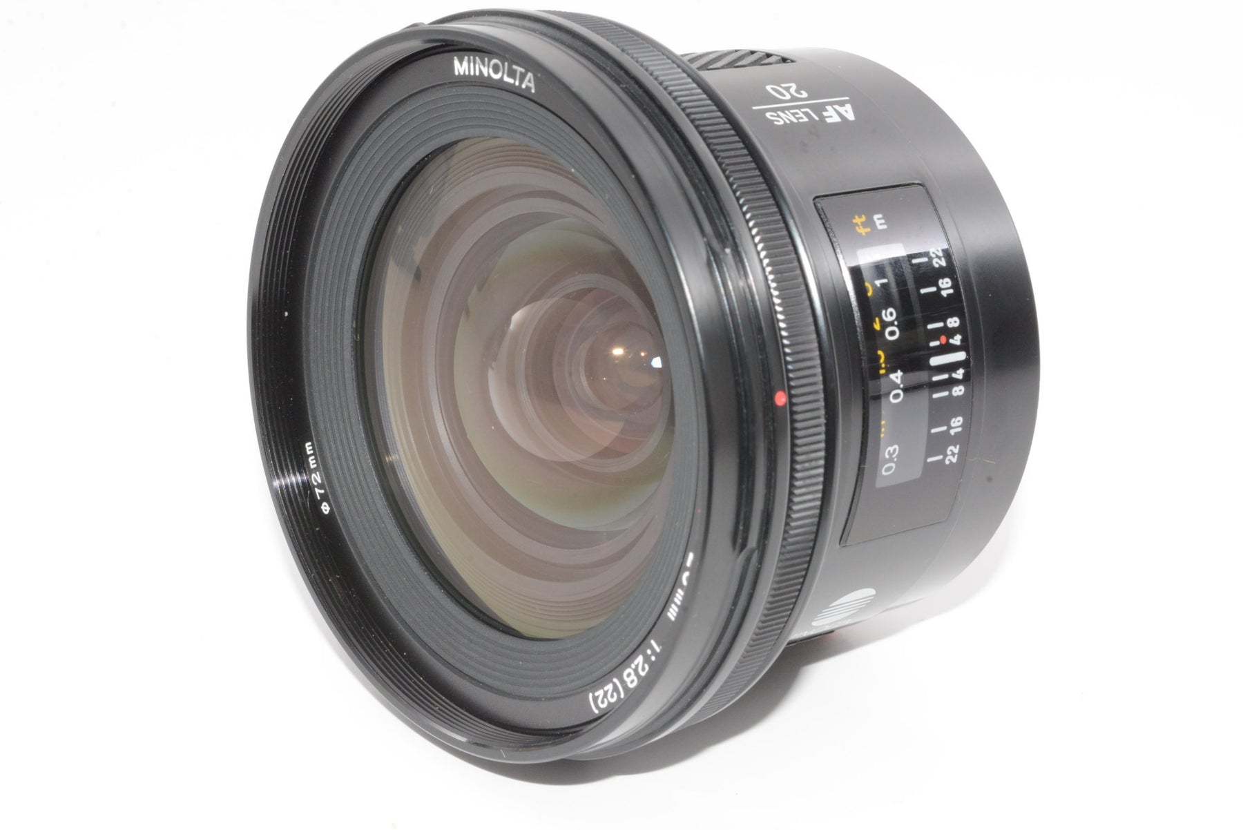 【外観並級】MINOLTA ミノルタ AF 20mm F2.8