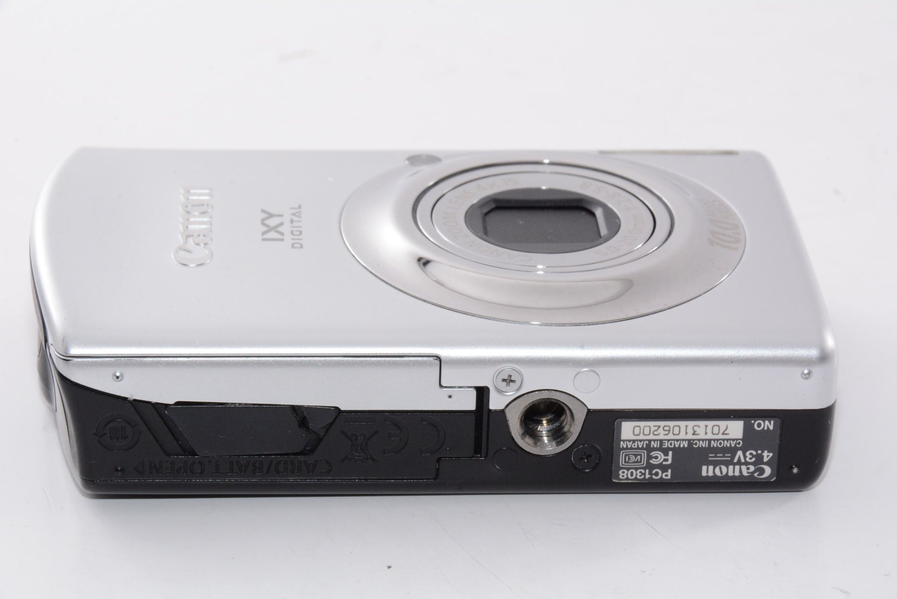 【外観並級】Canon デジタルカメラ IXY DIGITAL 920 IS シルバー