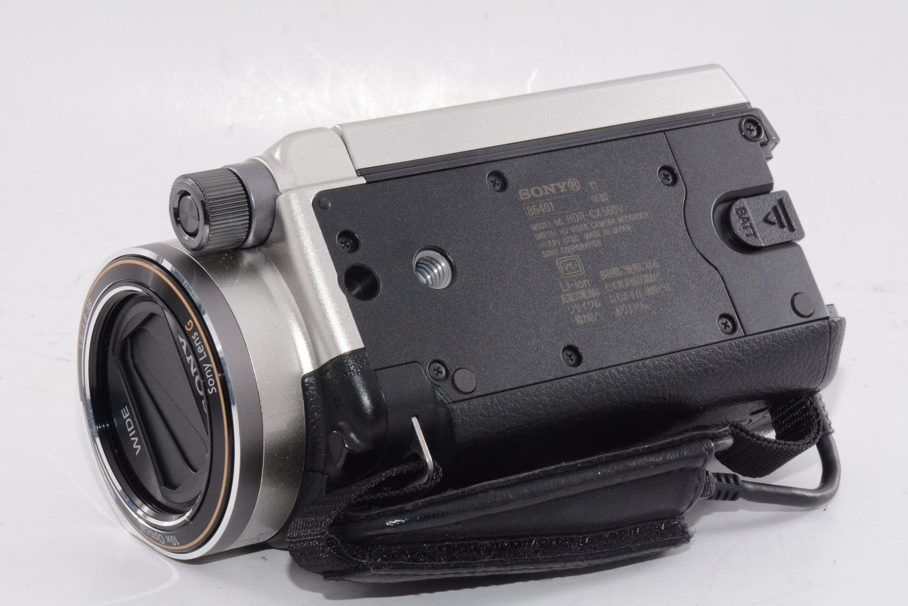 【外観並級】ソニー SONY デジタルHDビデオカメラレコーダー CX560V シルバー HDR-CX560V/S