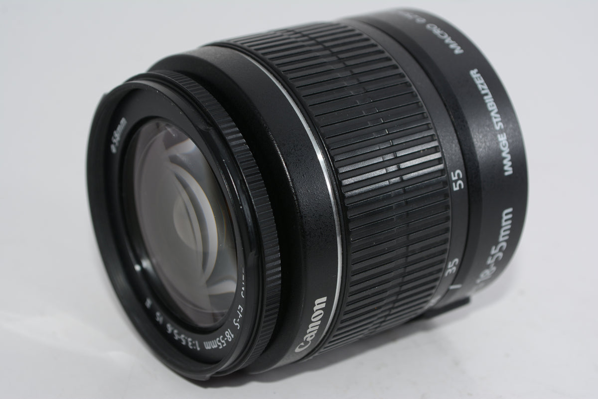 【外観並級】Canon 標準ズームレンズ EF-S18-55mm F3.5-.5.6 IS II