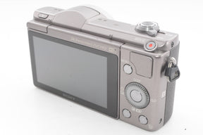 【外観並級】ソニー SONY ミラーレス一眼 α5100 パワーズームレンズキット E PZ 16-50mm F3.5-5.6 OSS付属 ブラウン ILCE-5100L-T