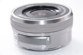 【外観特上級】SONY 標準ズームレンズ E PZ 16-50mm F3.5-5.6 OSS ソニー Eマウント用 APS-C専用 SELP1650