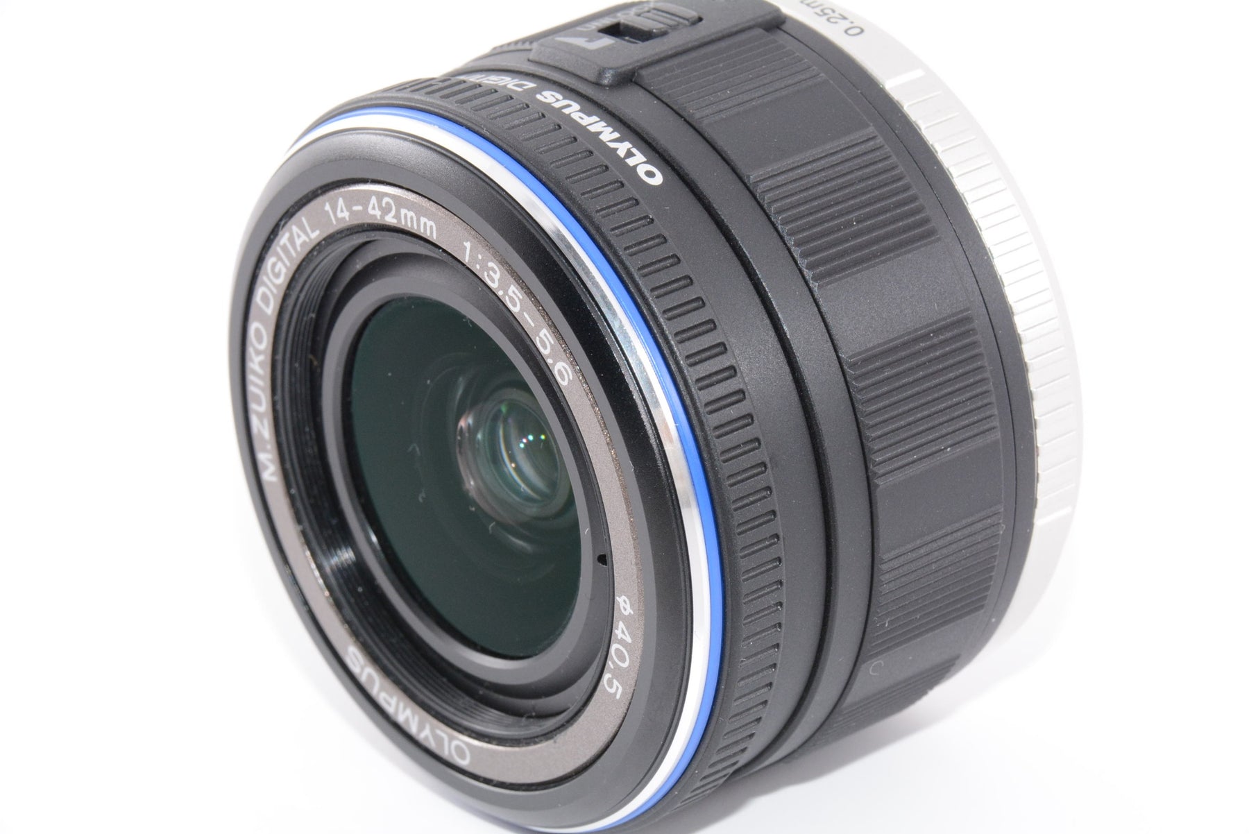 【外観特上級】OLYMPUS 標準ズームレンズ M.ZUIKO DIGITAL ED 14-42mm F3.5-5.6 ブラック