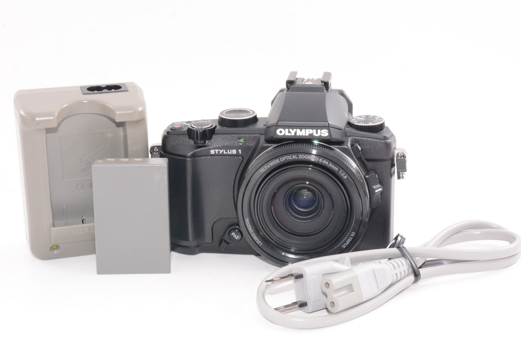 【外観並級】OLYMPUS デジタルカメラ STYLUS 1 28-300mm 全域F2.8 光学10.7倍ズーム ブラック STYLUS-1 BLK