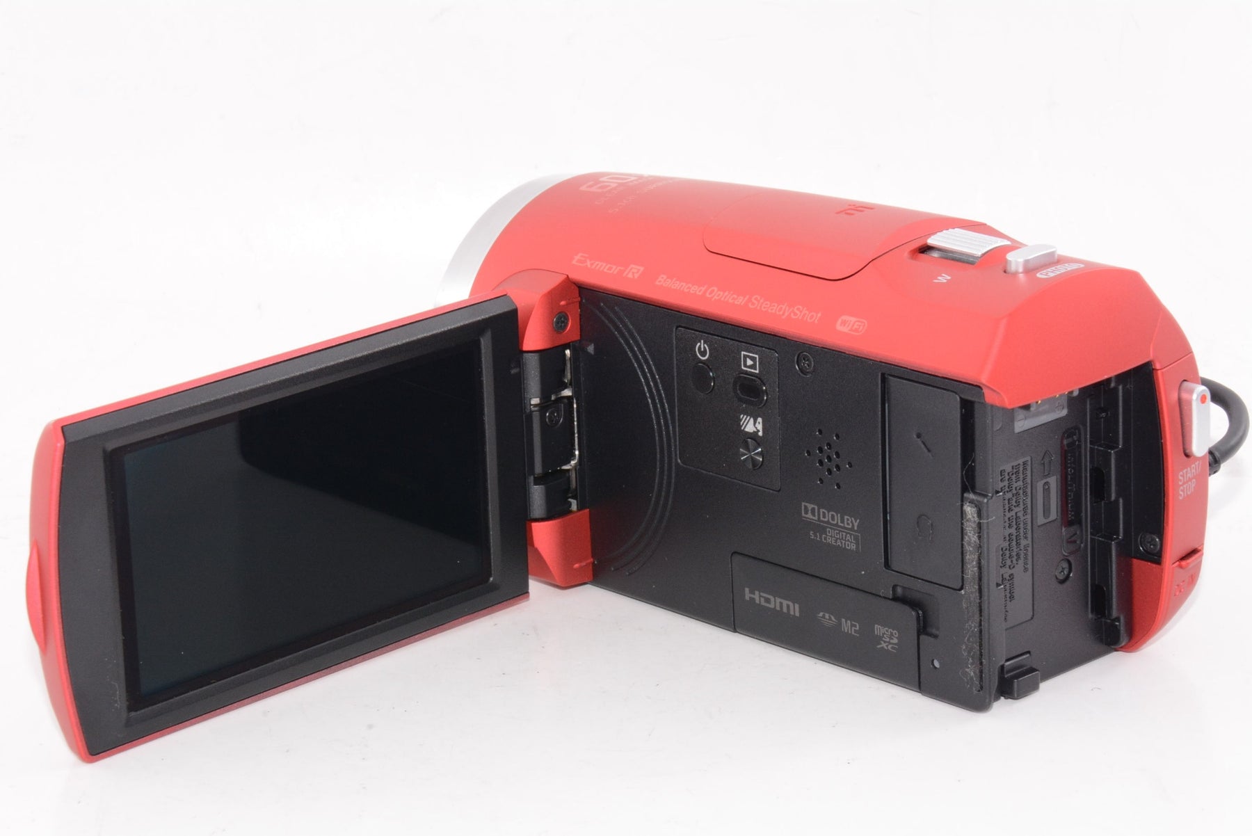 【外観並級】ソニー ビデオカメラ Handycam HDR-CX680 レッド