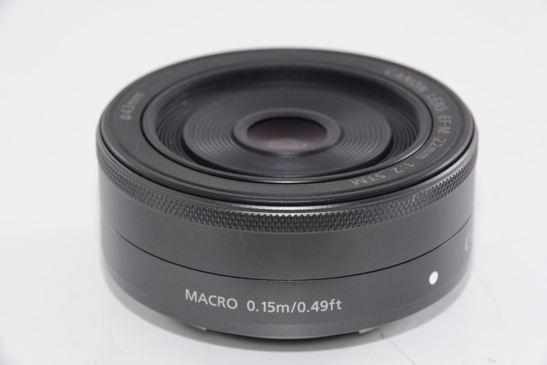 【外観特上級】Canon EF-M22mm F2 STM ミラーレス一眼対応