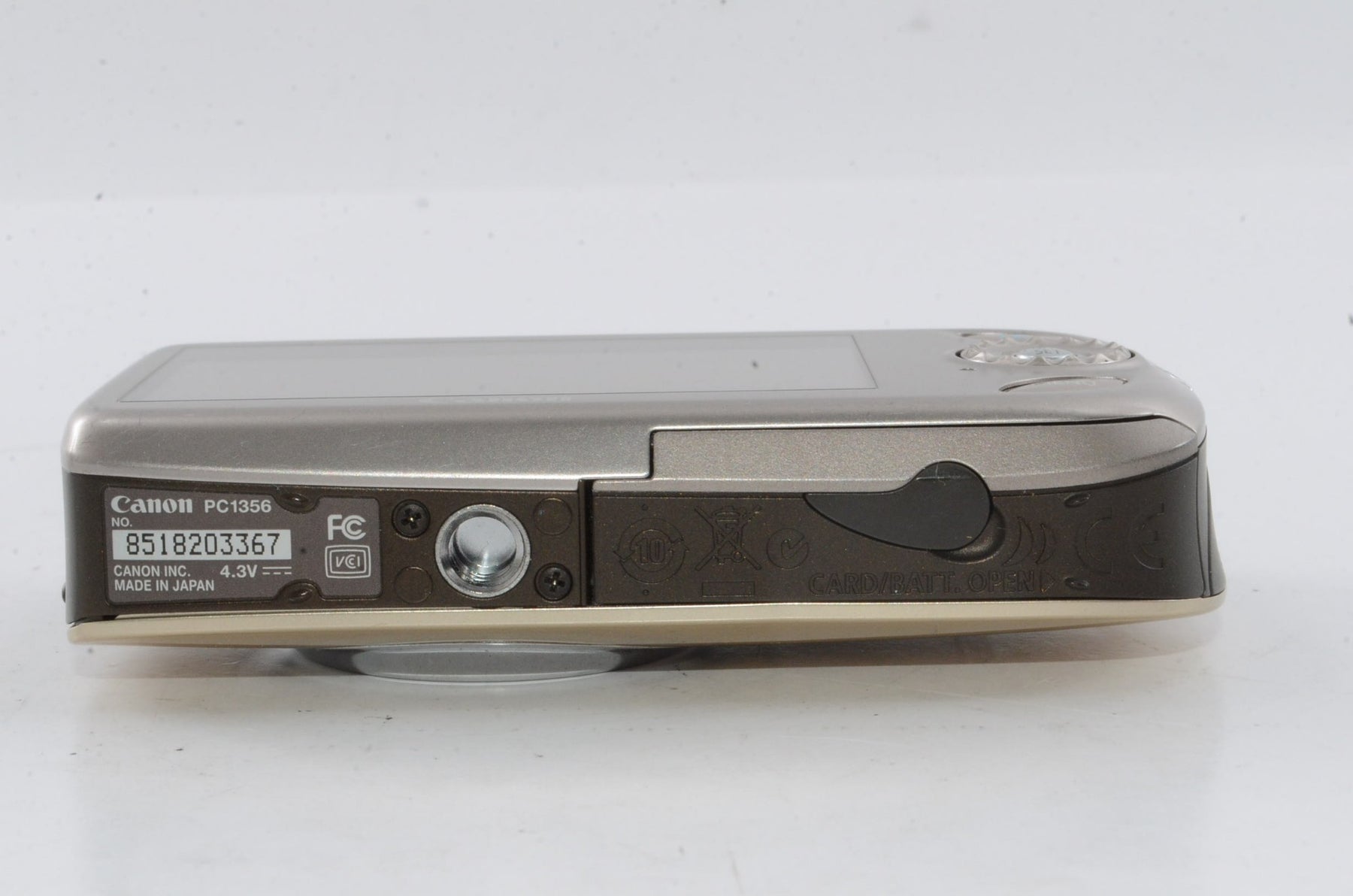 【外観特上級】Canon デジタルカメラ IXY DIGITAL (イクシ) 510 IS ゴールド IXYD510IS(GL)