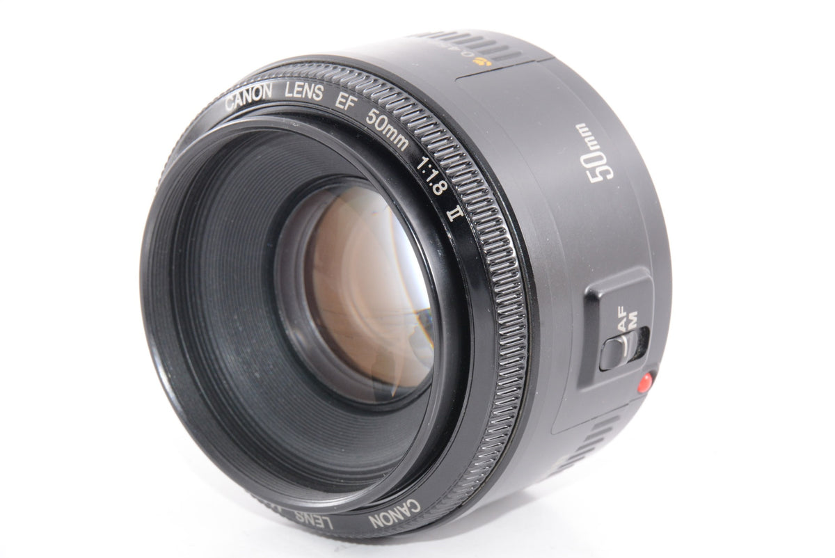 【外観並級】Canon 単焦点レンズ EF50mm F1.8 II フルサイズ対応