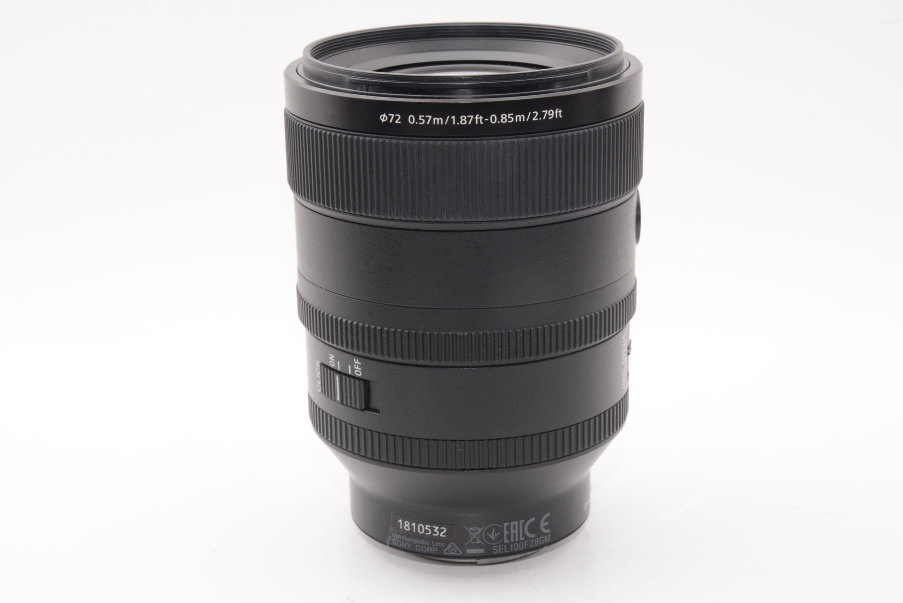 【外観特上級】ソニー SONY 単焦点レンズ FE 100mm F2.8 STF GM OSS Eマウント35mmフルサイズ対応 SEL100F28GM