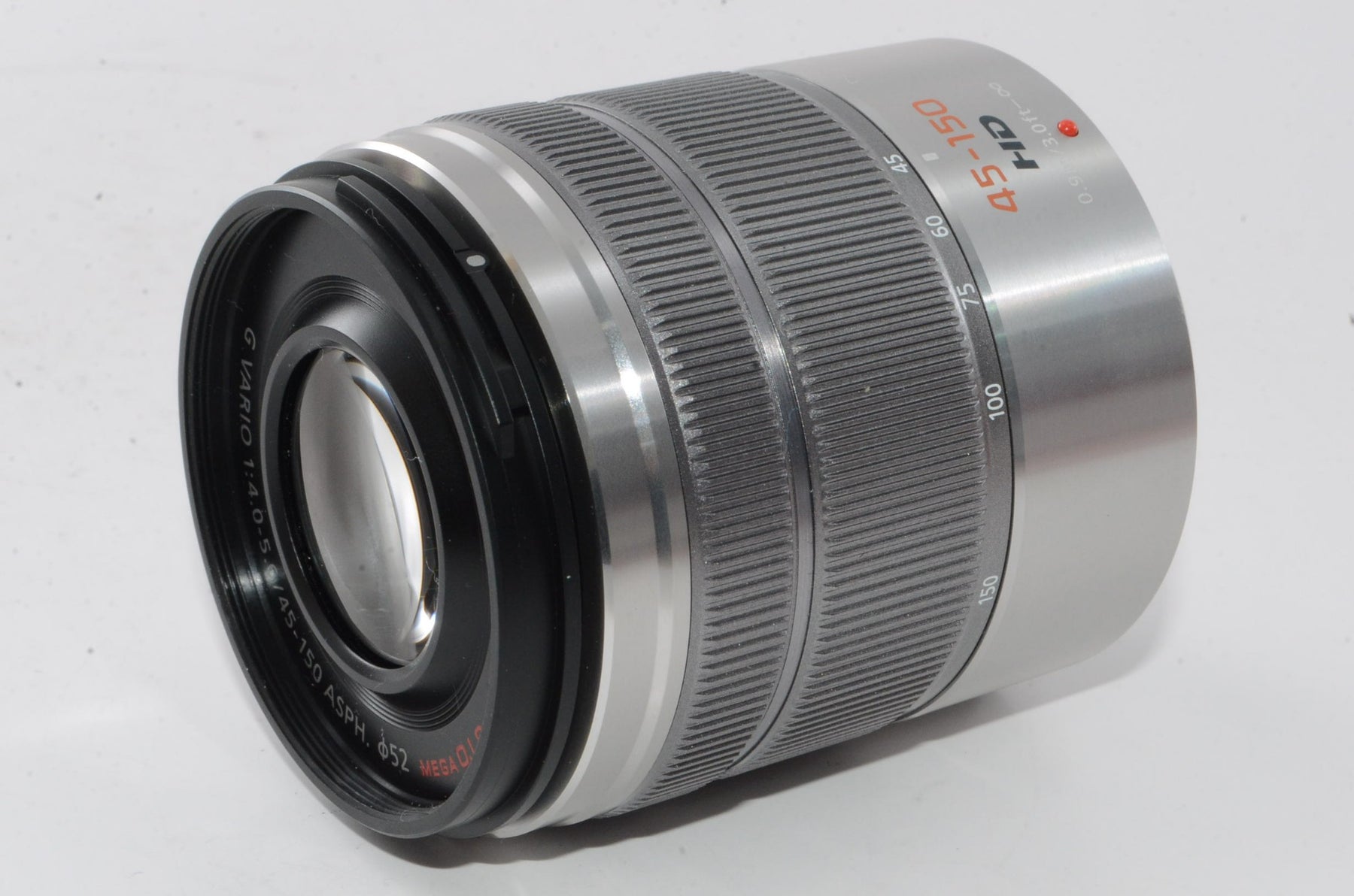 【外観特上級】パナソニック ルミックス G VARIO 45-150mmF4.0-5.6 シルバー H-FS45150-S