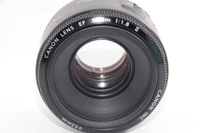 【外観特上級】Canon 単焦点レンズ EF50mm F1.8 II フルサイズ対応
