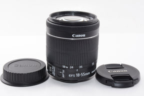 【外観並級】Canon 標準ズームレンズ EF-S18-55mm F3.5-5.6 IS STM