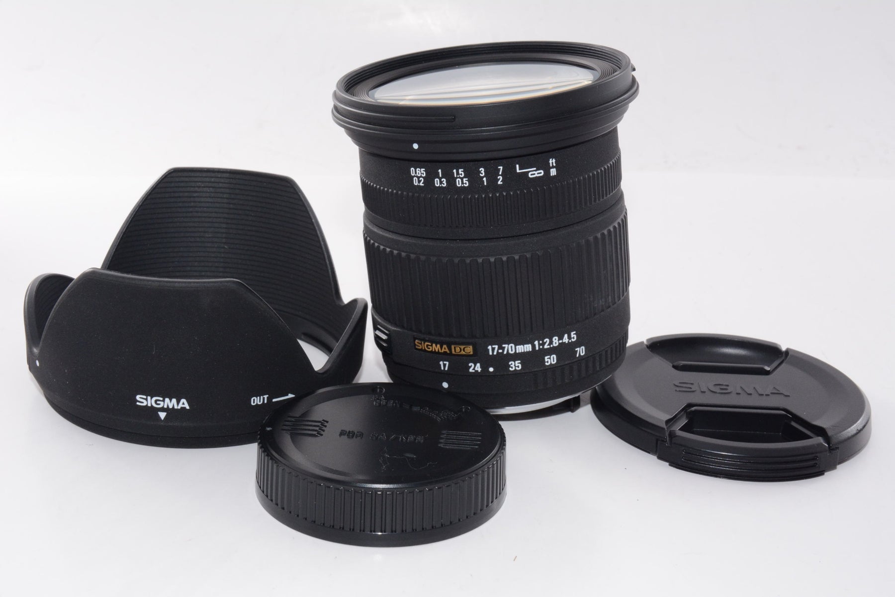 【外観特上級】シグマ 17-70mm F2.8-4.5 DC デジタル専用 MACRO ペンタックス用