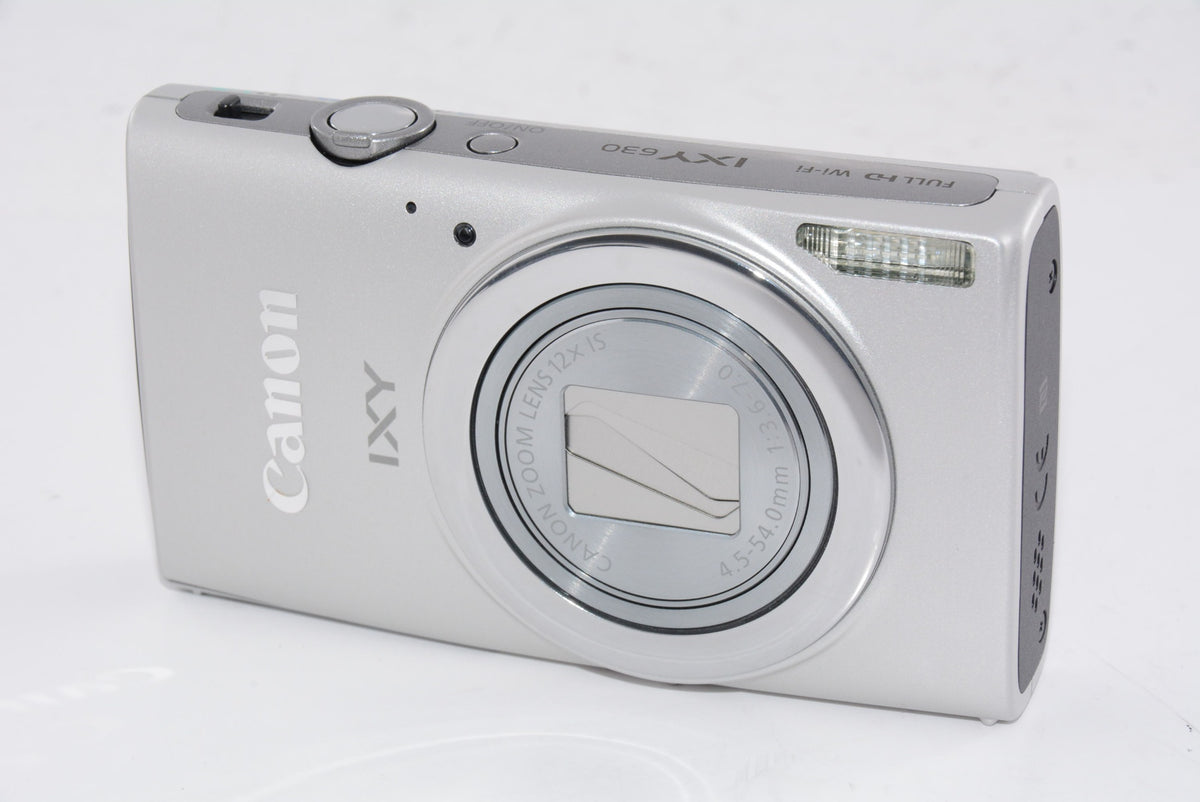 【外観特上級】Canon デジタルカメラ IXY 630 光学12倍ズーム シルバー IXY630(SL)