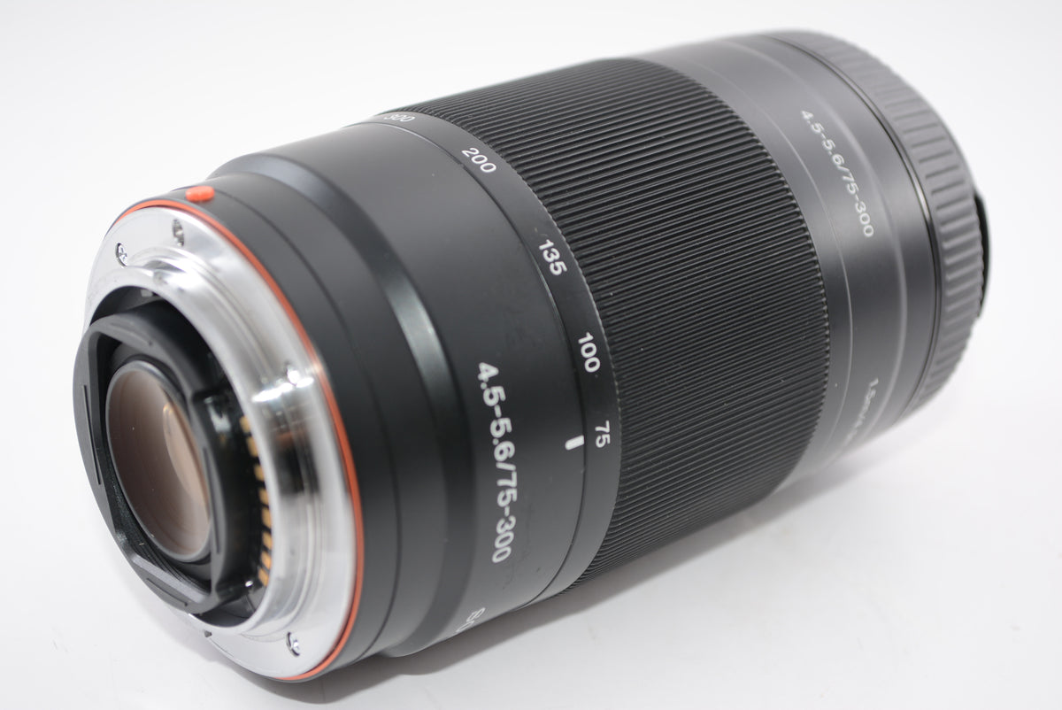 【外観並級】ソニー SONY 望遠ズームレンズ 75-300mm F4.5-5.6 Aマウント