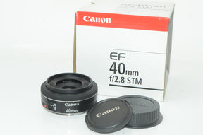 【外観特上級】Canon 単焦点レンズ EF40mm F2.8 STM フルサイズ対応