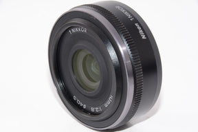 【外観特上級】Nikon ミラーレス一眼カメラ Nikon 1  V1 薄型レンズキット ブラック