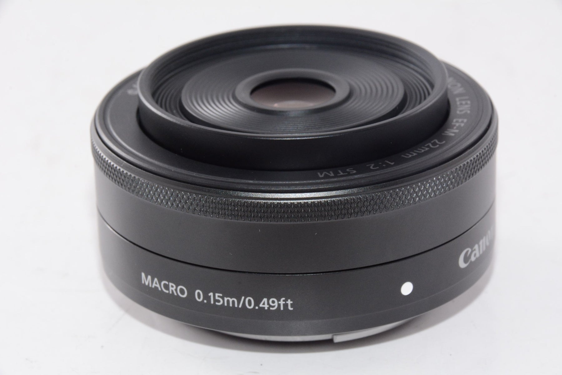 【外観特上級】Canon EF-M22mm F2 STM ミラーレス一眼対応
