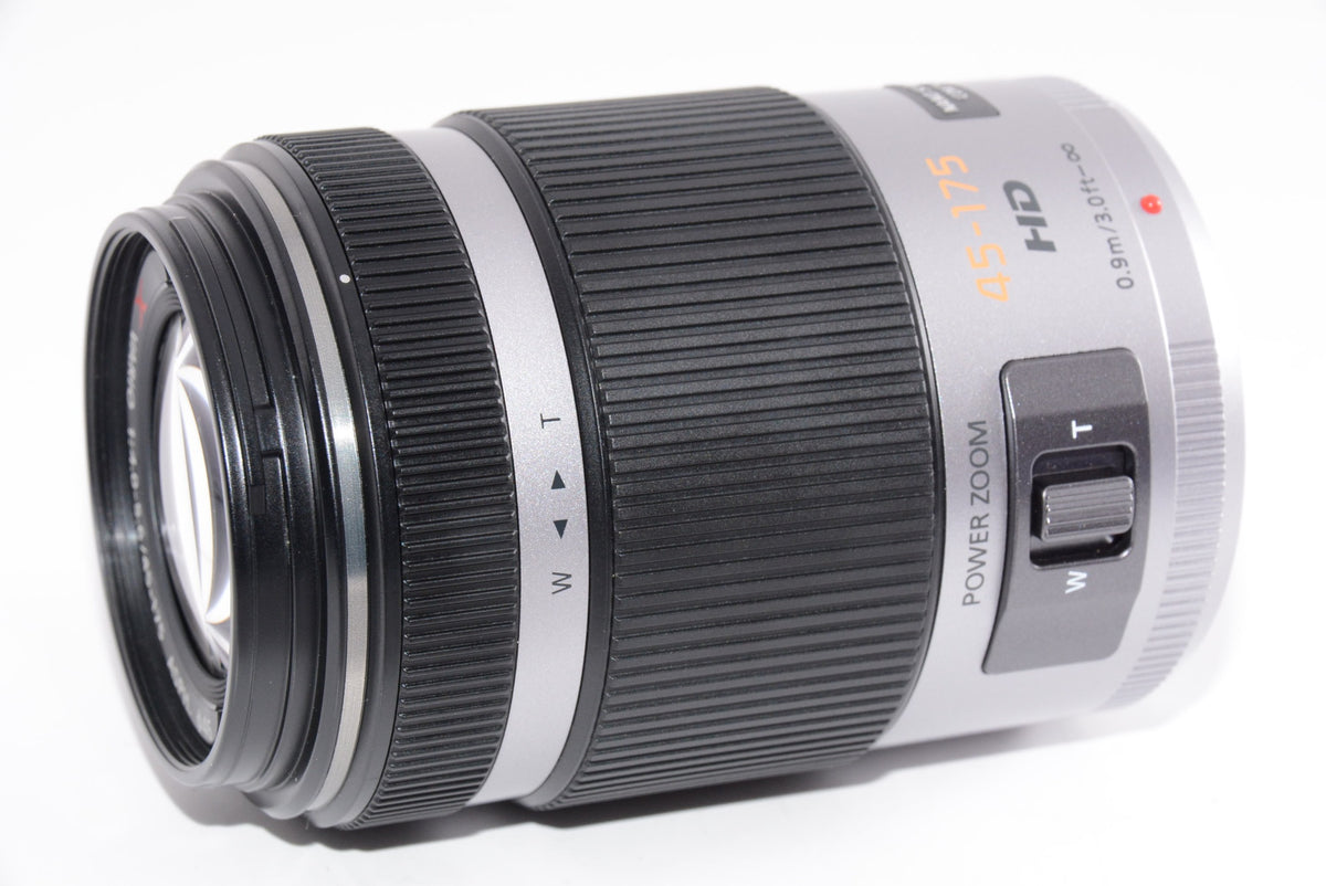 【外観特上級】パナソニック 望遠ズームレンズ マイクロフォーサーズ用 ルミックス G X VARIO PZ 45-175mm/F4.0-5.6 ASPH./POWER O.I.S. シルバー H-PS45175-S