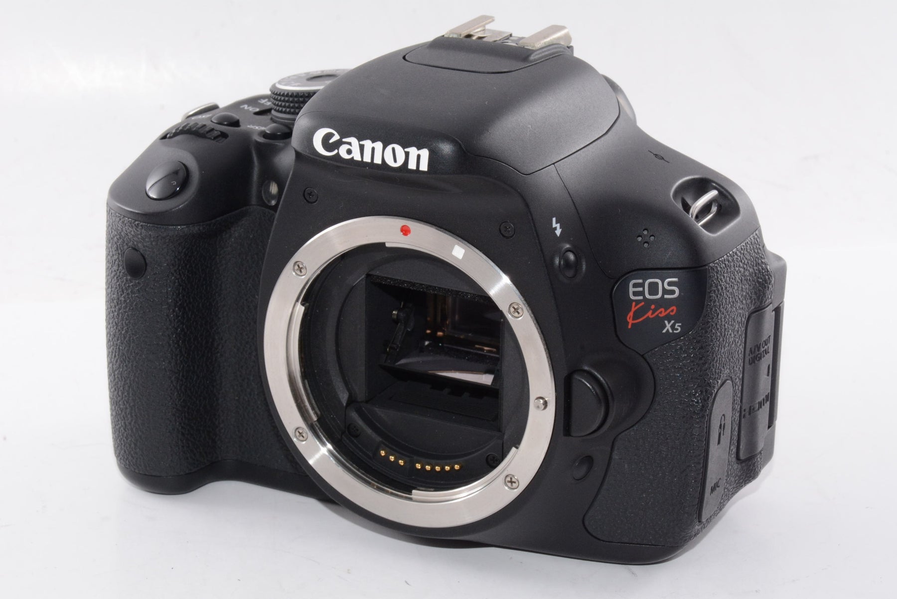 【外観特上級】Canon デジタル一眼レフカメラ EOS Kiss X5 ダブルズームキット