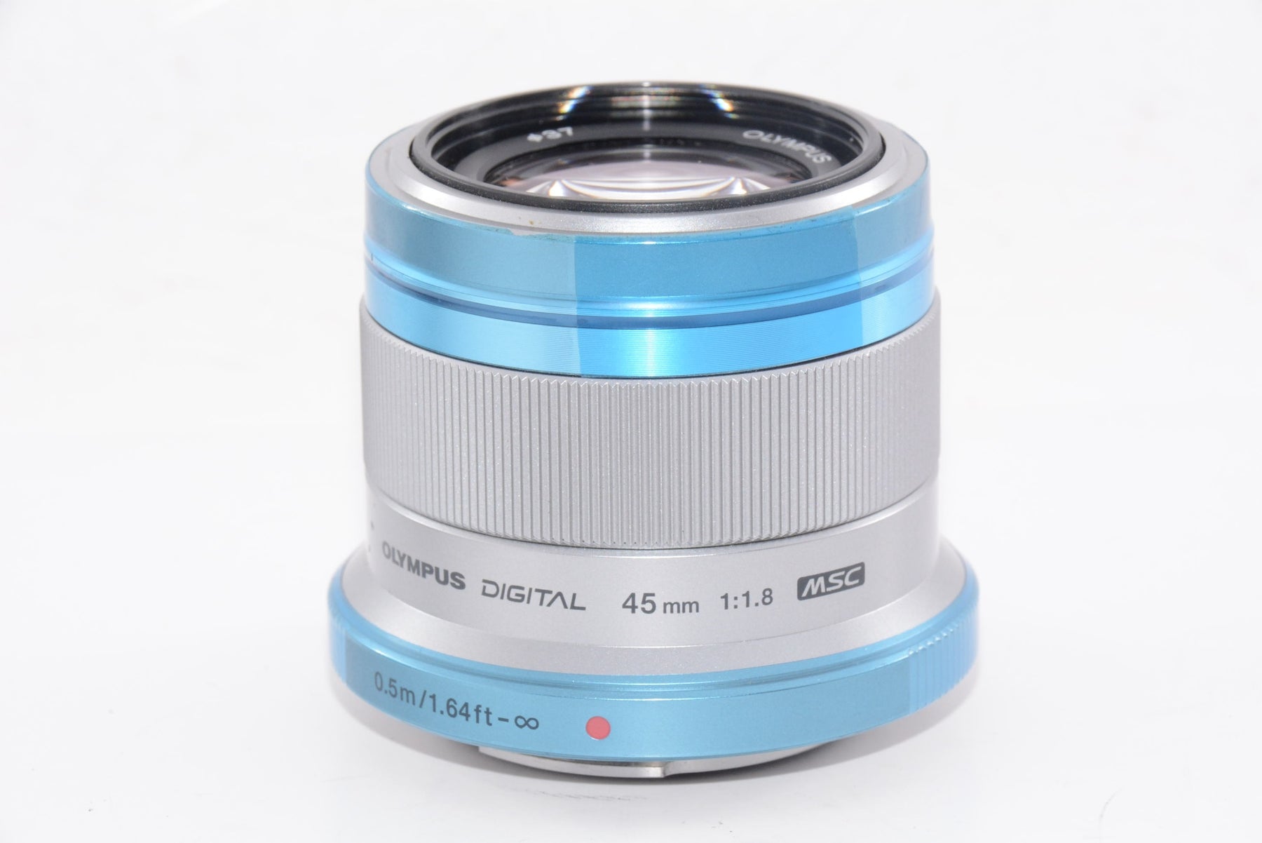 【外観特上級】OLYMPUS 単焦点レンズ M.ZUIKO DIGITAL 45mm F1.8 シルバー