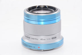 【外観特上級】OLYMPUS 単焦点レンズ M.ZUIKO DIGITAL 45mm F1.8 シルバー