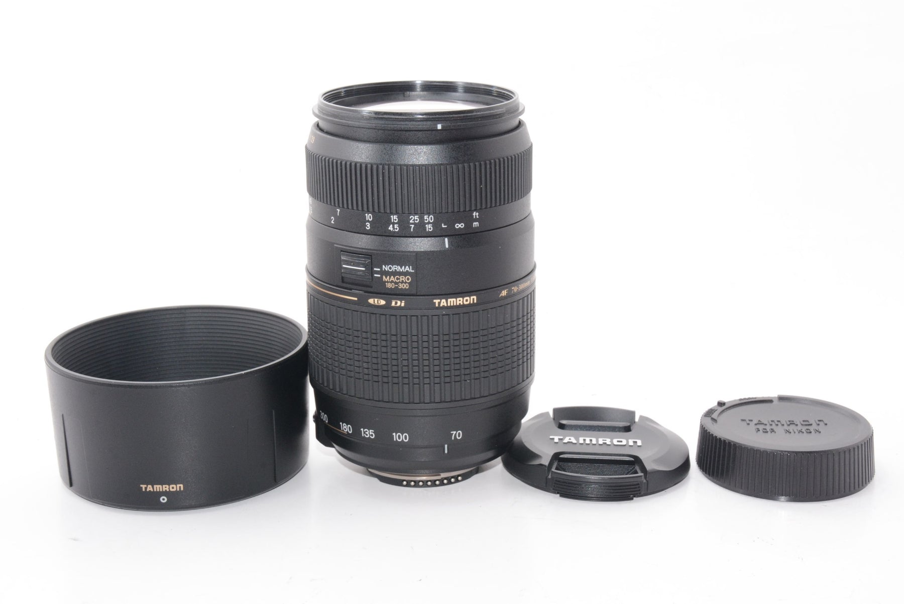 【外観特上級】TAMRON 望遠ズームレンズ AF70-300mm F4-5.6 Di MACRO ニコン用 フルサイズ対応