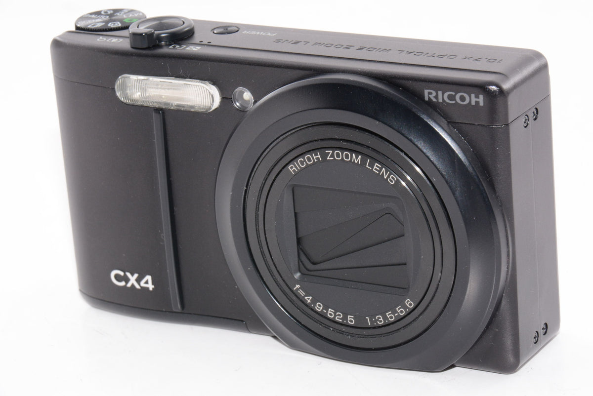 【外観並級】RICOH デジタルカメラ CX4 ブラック