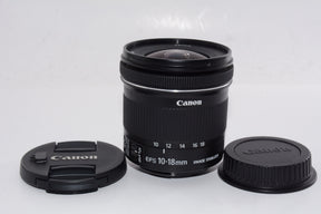 【外観特上級】Canon 超広角ズームレンズ EF-S10-18mm F4.5-5.6 IS STM