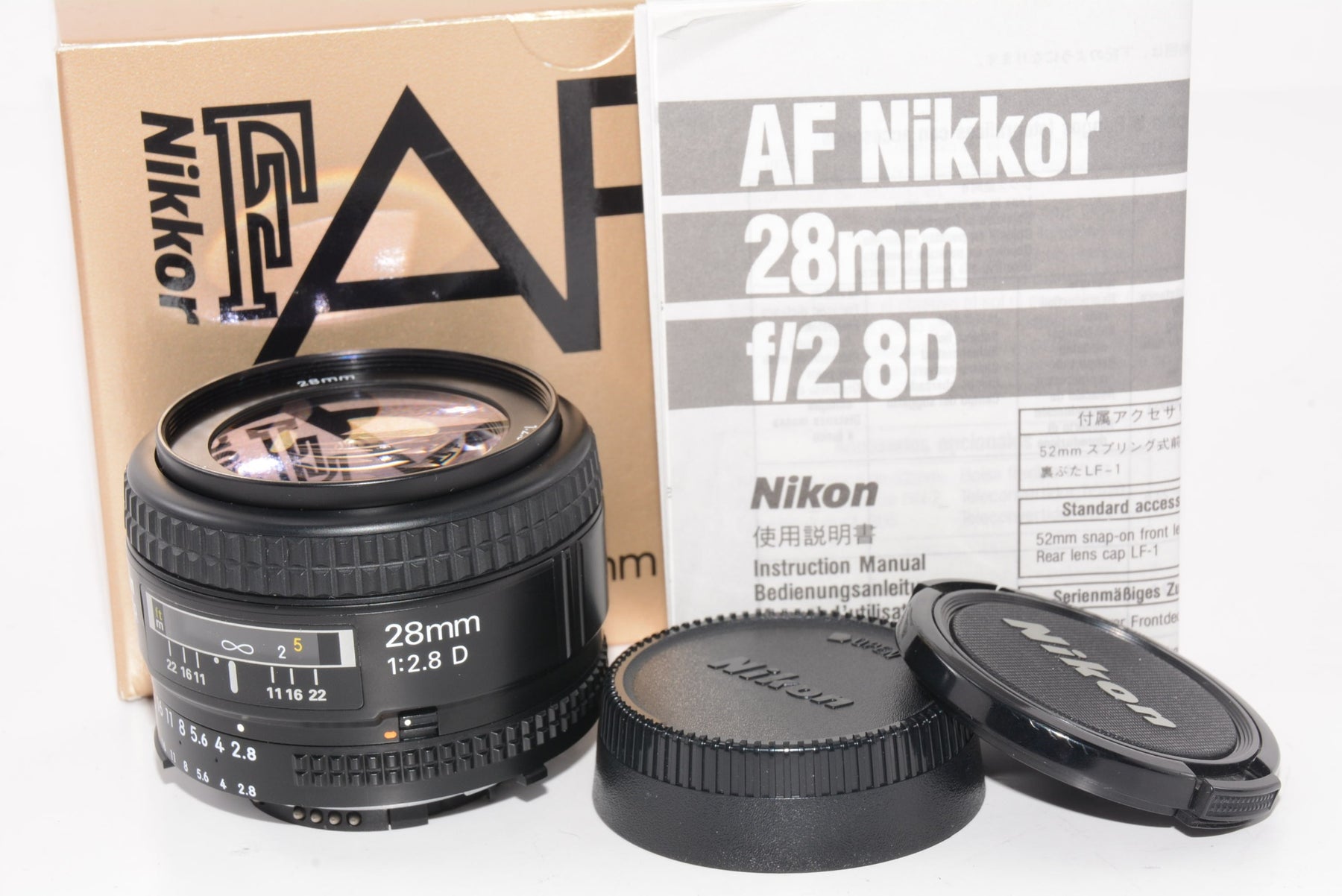 【外観特上級】Nikon 単焦点レンズ Ai AF Nikkor 28mm f/2.8D フルサイズ対応