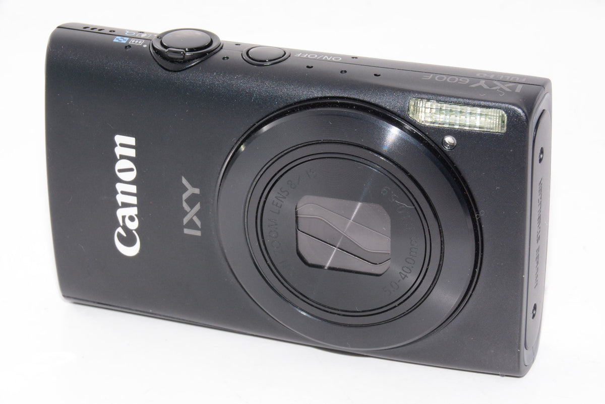 【外観特上級】Canon デジタルカメラ IXY600F ブラック IXY600F(BK)