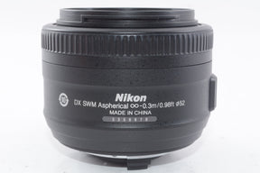 【外観特上級】Nikon 単焦点レンズ AF-S DX NIKKOR 35mm f/1.8G