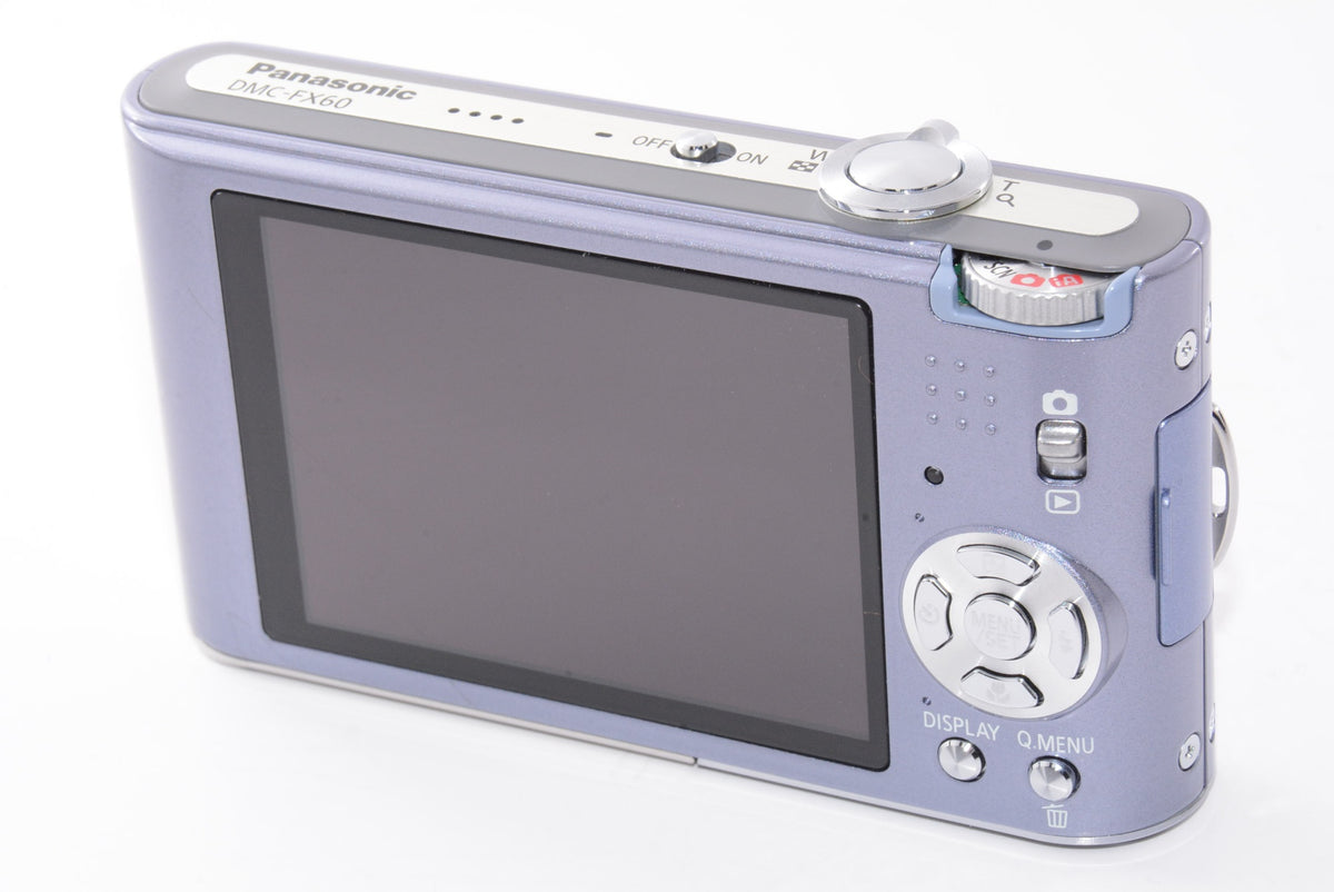 【外観並級】パナソニック デジタルカメラ LUMIX (ルミックス) FX60 ラベンダーブルー DMC-FX60-A