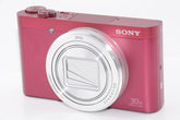 【外観特上級】ソニー SONY デジタルカメラ DSC-WX500 光学30倍ズーム 1820万画素 レッド Cyber-shot DSC-WX500 RC