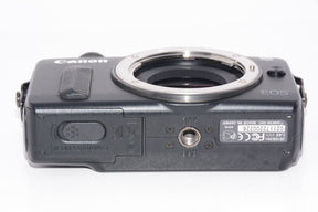 【外観並級】Canon ミラーレス一眼カメラ EOS M ボディ ブラック EOSMBK-BODY