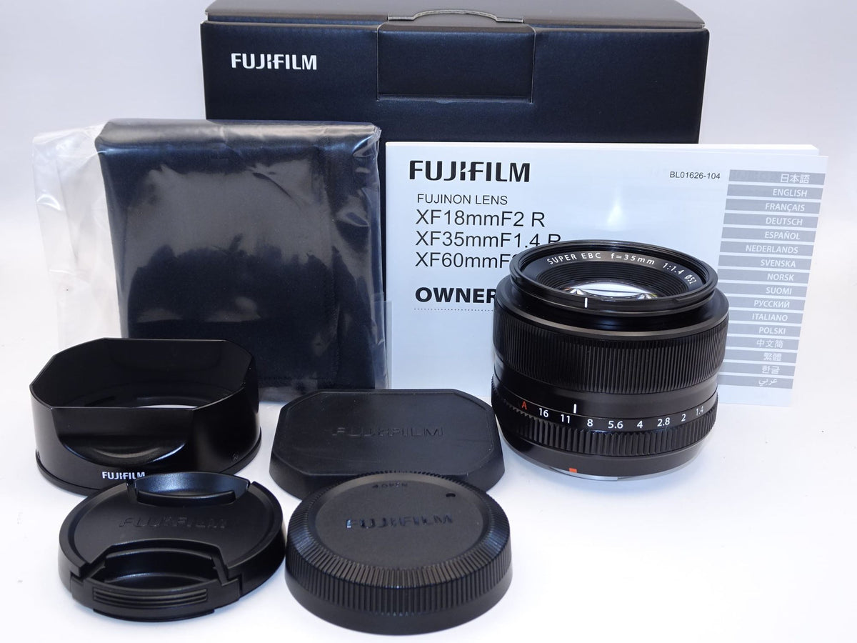 【外観特上級】FUJIFILM 単焦点標準レンズ XF35mmF1.4 R