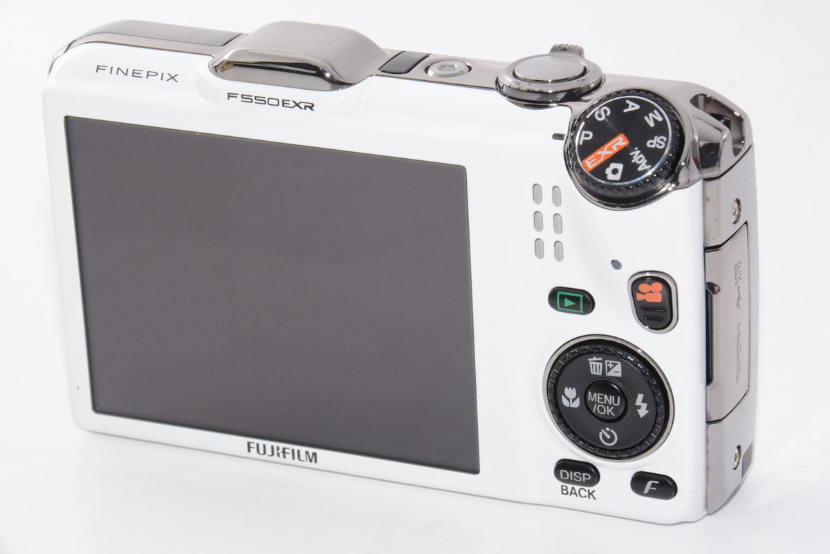 【外観特上級】FUJIFILM デジタルカメラ FinePix F550EXR ホワイト FX-F550EXR WH