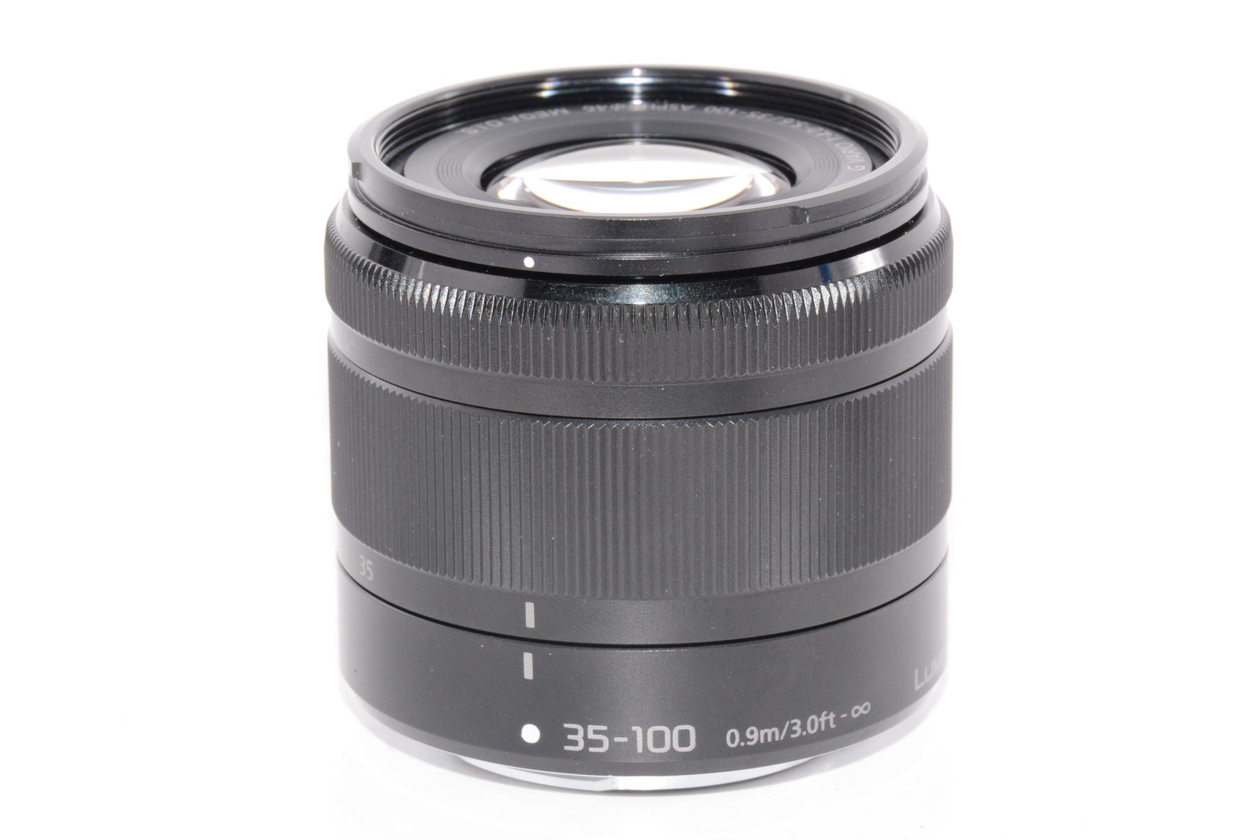 【外観特上級】パナソニック 望遠ズームレンズ マイクロフォーサーズ用 ルミックス G VARIO 35-100mm/F4.0-5.6 ASPH./MEGA O.I.S. ブラック H-FS35100-K