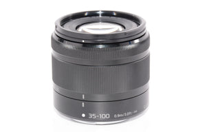 【外観特上級】パナソニック 望遠ズームレンズ マイクロフォーサーズ用 ルミックス G VARIO 35-100mm/F4.0-5.6 ASPH./MEGA O.I.S. ブラック H-FS35100-K