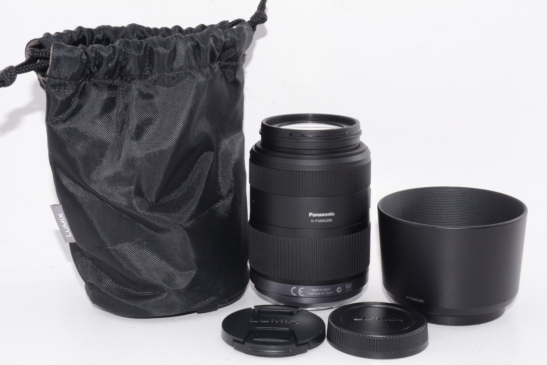 【外観特上級】パナソニック ルミックス G VARIO 45-200mm/F4.0-5.6/MEGA O.I.S. H-FS045200