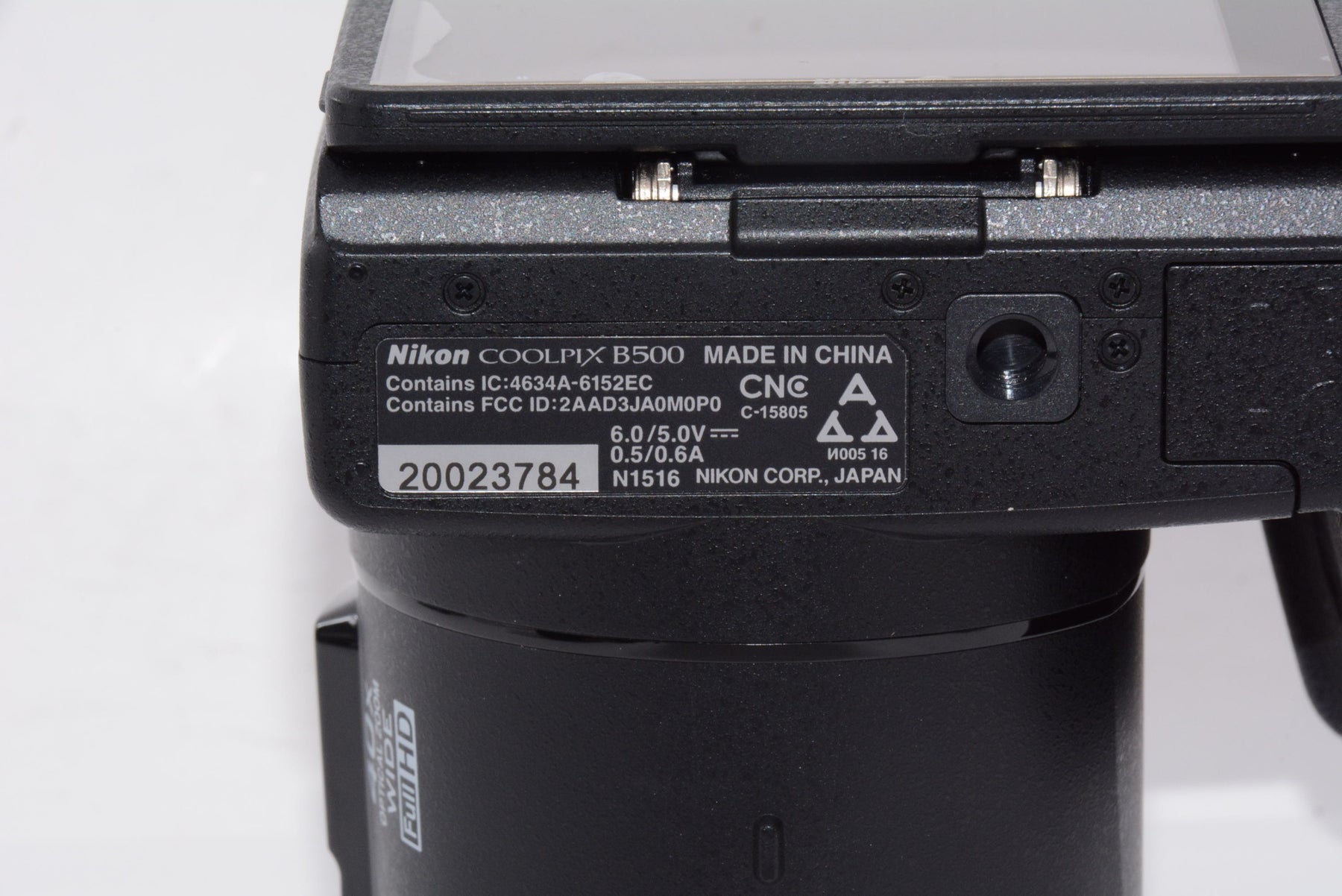 【外観特上級】Nikon COOLPIX B500 デジタルカメラ (ブラック)