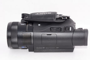 【外観特上級】ソニー SONY ビデオカメラ FDR-AX100 4K ブラック Handycam