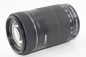 【外観特上級】Canon 望遠ズームレンズ EF-S55-250mm F4-5.6 IS STM