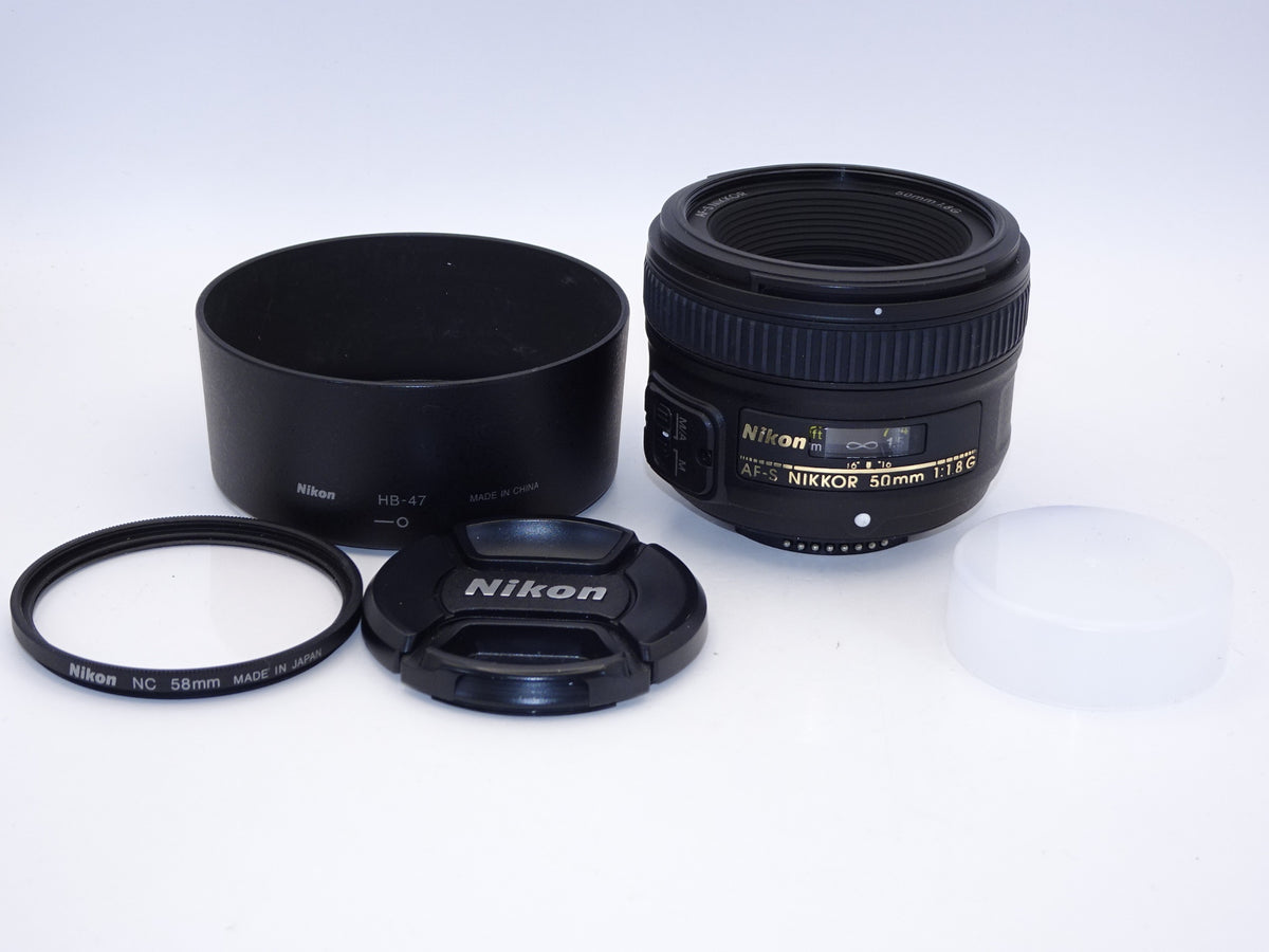 【外観特上級】Nikon 単焦点レンズ AF-S NIKKOR 50mm f/1.8G フルサイズ対応 AF-S 50/1.8G