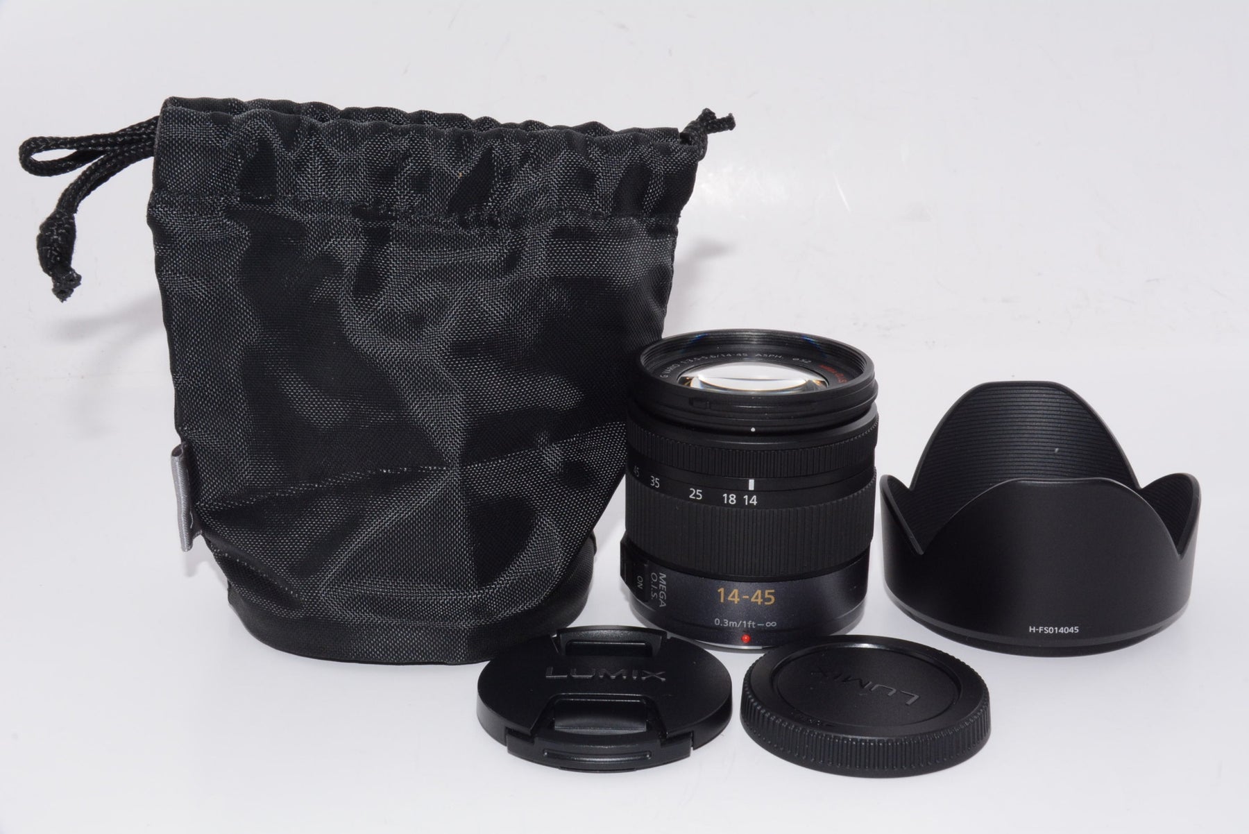 【外観並級】Panasonic LUMIX G VARIO 14-45mm F3.5-5.6 ASPH MEGA O.I.S.