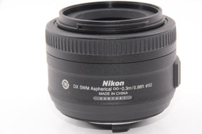 【外観特上級】Nikon 単焦点レンズ AF-S DX NIKKOR 35mm f/1.8G