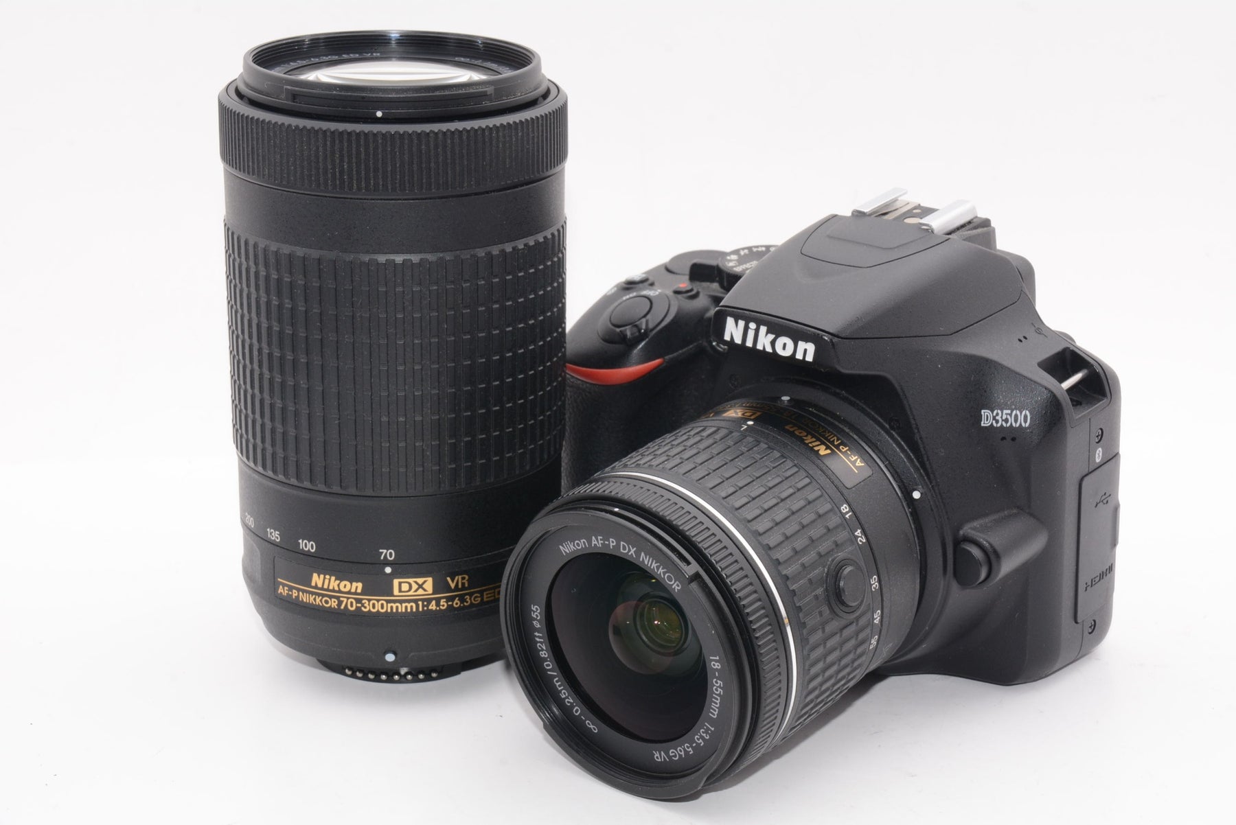 【外観特上級】Nikon デジタル一眼レフカメラ D3500 ダブルズームキット D3500WZ