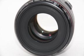 【外観特上級】Canon 単焦点標準レンズ EF50mm F1.2L USM フルサイズ対応