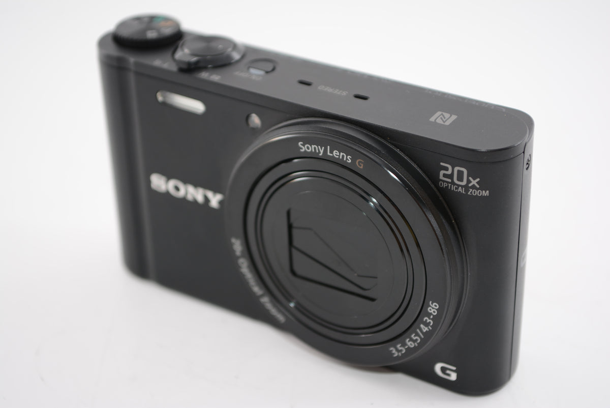 【外観並級】ソニー デジタルカメラ Cyber-shot WX350 ブラック DSC-WX350-B