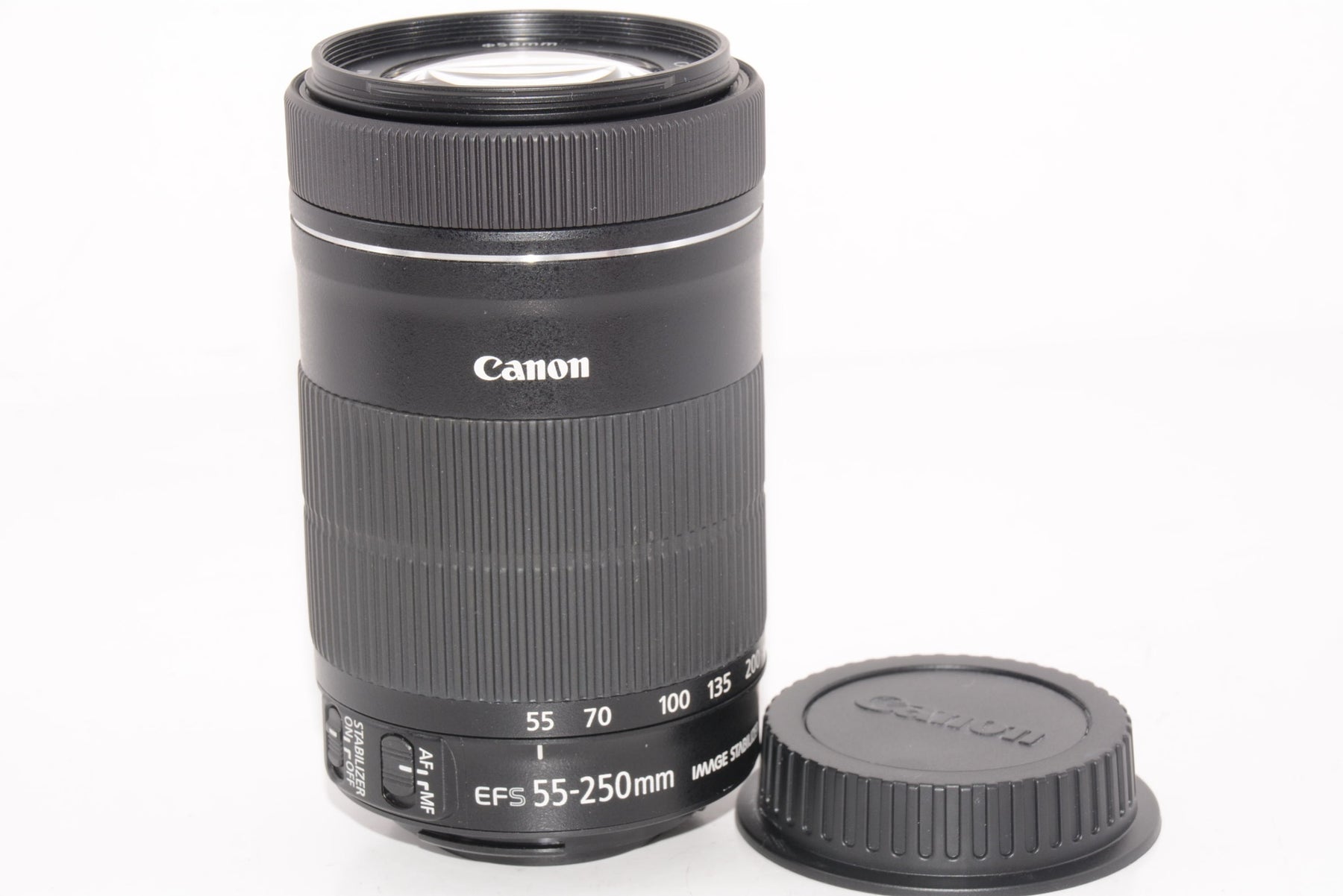 【外観特上級】Canon 望遠ズームレンズ EF-S55-250mm F4-5.6 IS STM